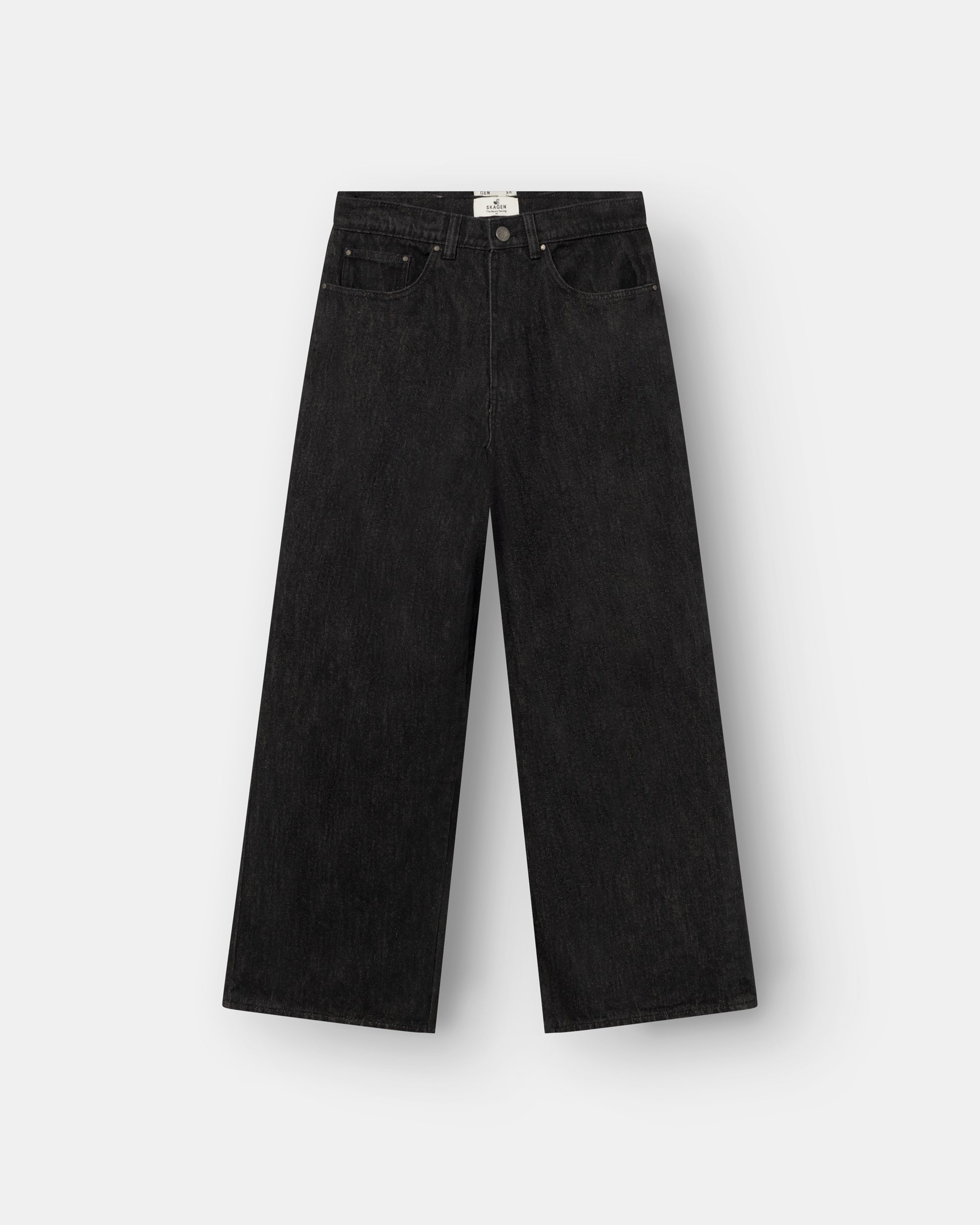 Extra Baggy Denim Jeans schwarz